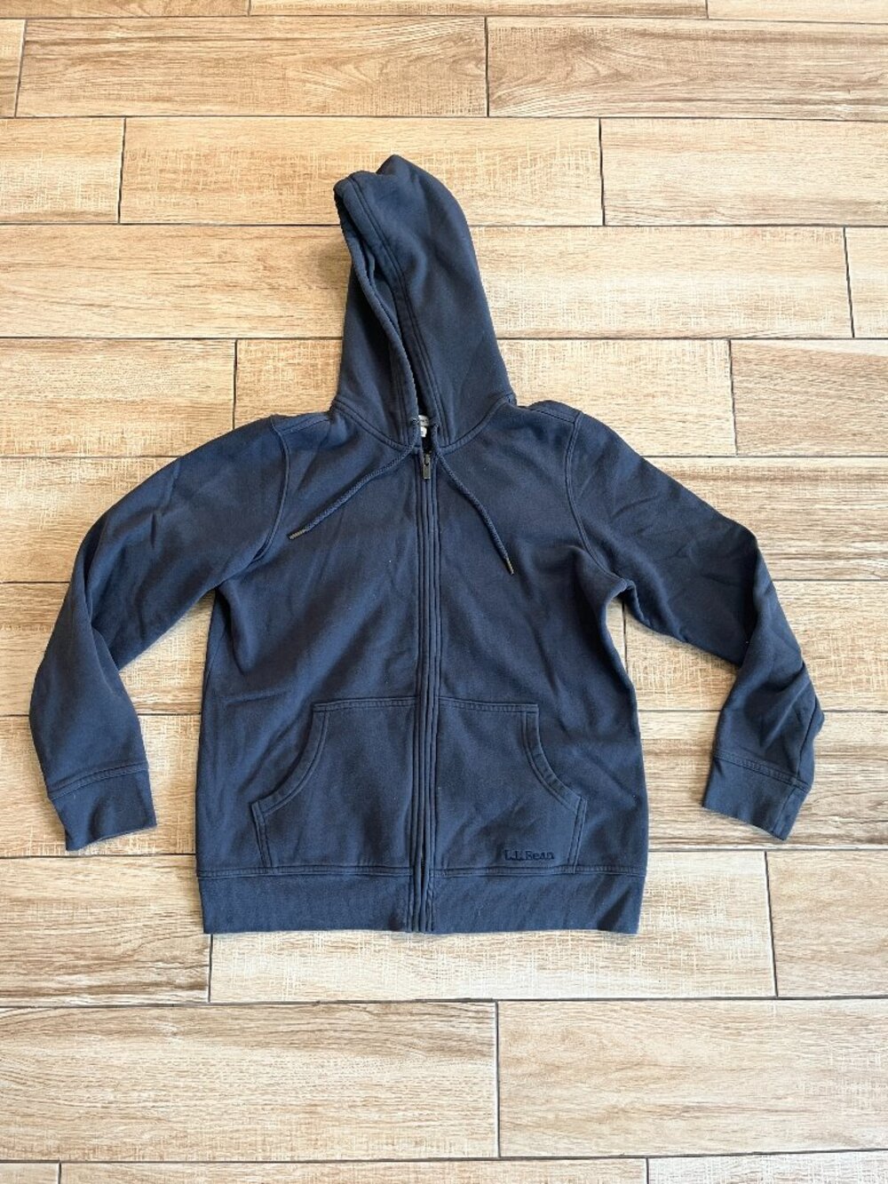 Womens L.L. Bean Blue Zipper Jacket - S